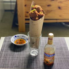 A picture of Clam Cakes.
