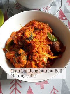 Foto resep Ikan bandeng bumbu Bali (bumbu jawa timuran)
