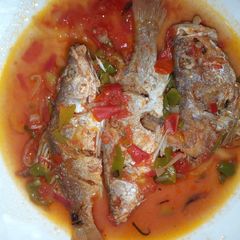 A picture of Stewed Nile perch.
