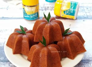 Foto resep Bolu Sakura Spekoek (eggless)
