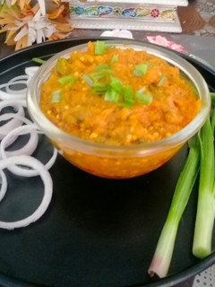 बैंगन का भरता (Baingan ka bharta recipe in hindi) रेसिपी मुख्य फोटो