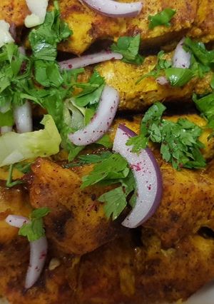 صورة لوصفة شيش طاووق 🌶🍗