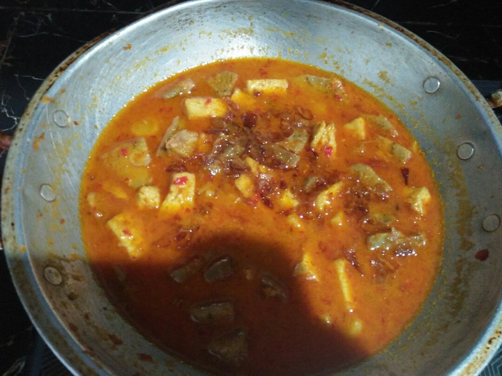 Resep Sayur kluwih dengan potongan tahu, Lezat