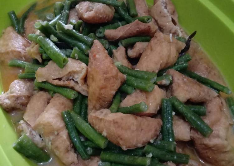 Lodeh Kering Tahu Kacang Panjang 🥠🌶🥥