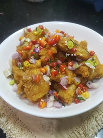Cara Mudah Menyiapkan Resep  Dori Crispy sambal matah yang Bikin Ngiler, Sempurna