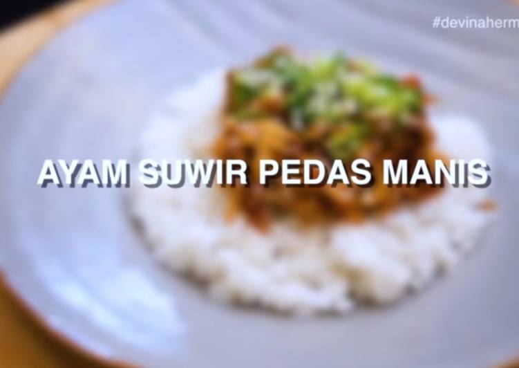 Resep Ayam Suwir Pedas Manis - Lezat Praktis Dengan Slow Cooker Anti Gagal