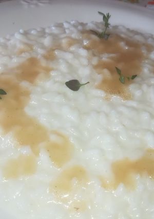 Foto di Labor Limae - Risotto robiola, fondo bruno e timo