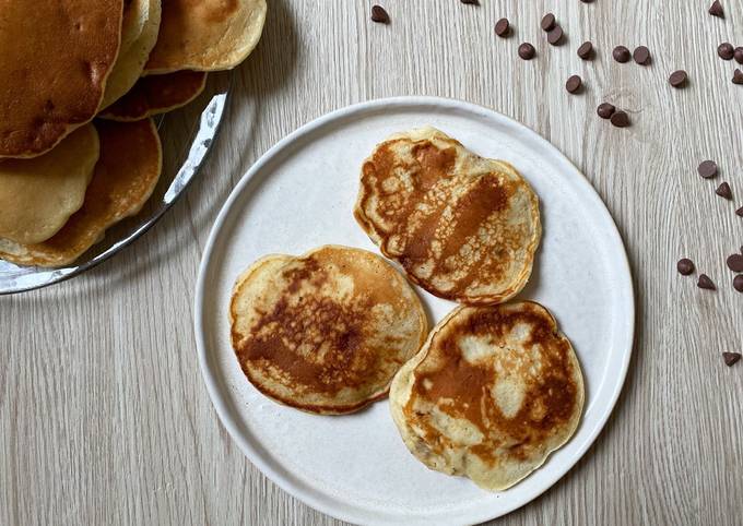 Recette Délicieuse Pancakes à la banane