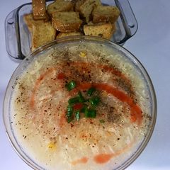 Chicken corn soup ❤️ A picture of Chicken corn soup ❤️.