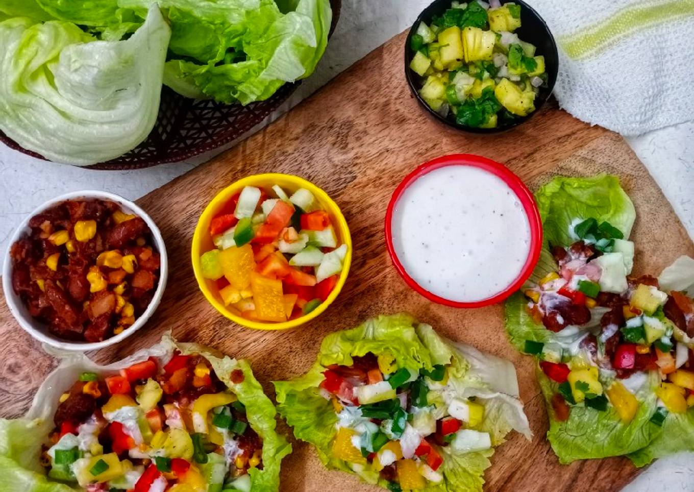 Healthy Lettuce Wraps
