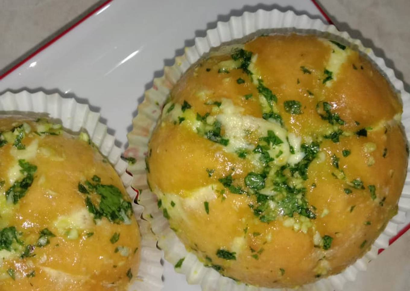Korean garlic cheese bread