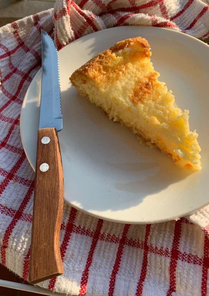 Una foto de Kuchen de coco