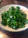 Asian Style Fried Greens