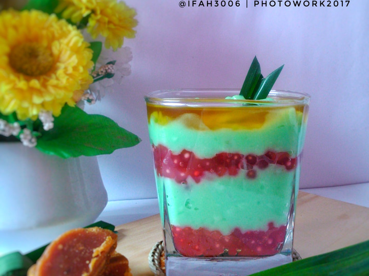 Anti Ribet, Bikin Bubur Sumsum Pandan Mutiara #PR_olahantepungberas Sederhana Dan Enak
