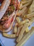 Hot-dogs gratinés saucisses et fromage