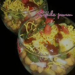 Aloo Chana Chaat A picture of Aloo Chana Chaat.
