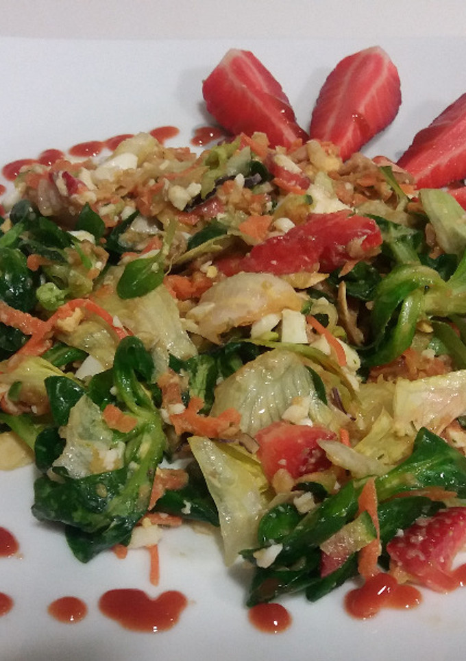 Una foto de Ensalada de primavera