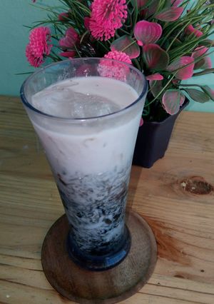 Foto resep Es Susu Jely Cincau