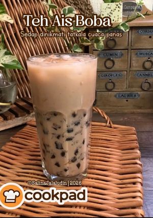 Gambar Teh Ais Boba
