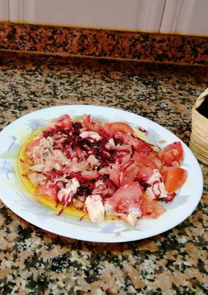 Una foto de Picadillo de Tomate Malagueño