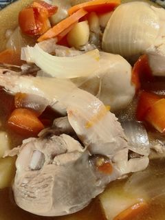 รูปของ ซุปไก่มันฝรั่งคลีน ปรุงน้อย