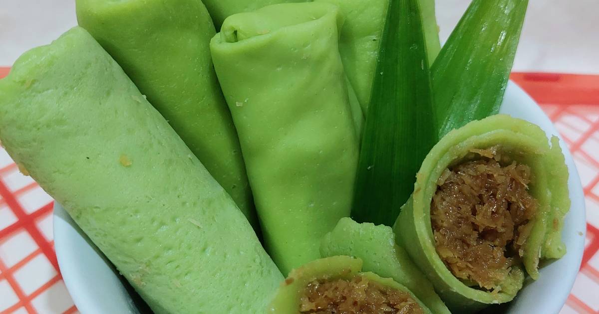 Resep Dadar Gulung Pandan (Gluten Free) oleh Rini.Wijaya26 Cookpad