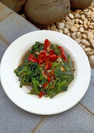 Foto resep Tumis kangkung terasi