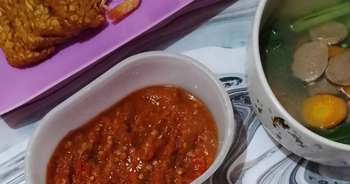 Resep Sambel Terasi Oleh Ani Brilian Cookpad