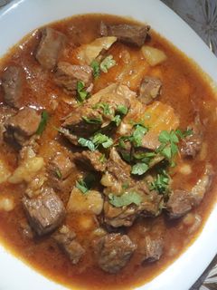 صورة لوصفة شطيطحة لحم