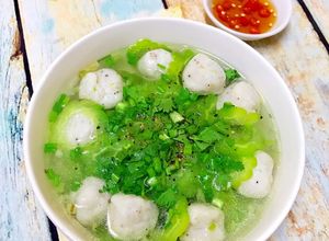 Hình của món Canh Khổ Qua Nấu cá Thác Lác.