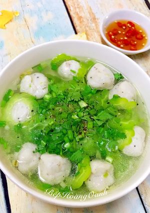 Hình của món Canh Khổ Qua Nấu cá Thác Lác.