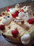 Torta de Frutillas con Chantilly🍓🍓🍓🍓😍😍😍🍓🍓🍓🍓