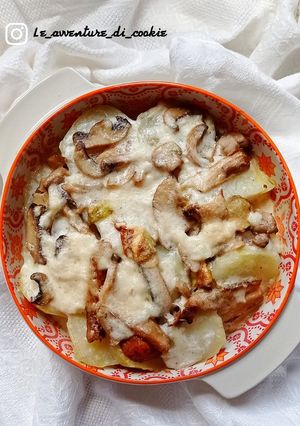Foto di Gratin di funghi e patate