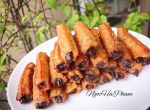 Hình của món Bánh Churros Tây Ban Nha (Bánh quẩy chiên giòn).