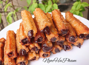 Hình của món Bánh Churros Tây Ban Nha(Bánh quẩy chiên giòn).