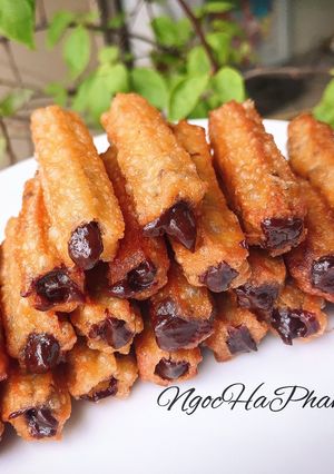 Hình của món Bánh Churros Tây Ban Nha(Bánh quẩy chiên giòn).