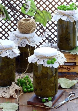 صورة لوصفة تخزين ورق العنب