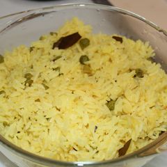 A picture of Instant Pot Lemon Rice.