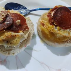 A picture of Baked Eggs.