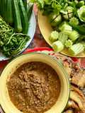 Fresh Tamarind Chili Paste with Grilled Fish and Makwaen (No Stir-Fry Recipe)