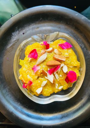 A picture of Vrat Special Pumpkin Halva.