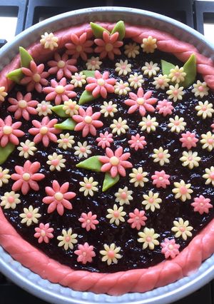 Foto di Crostata con marmellata di mirtilli