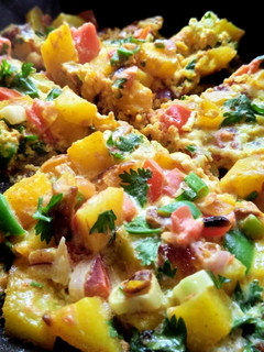A picture of Potato omelette recipe #recipemarathon.