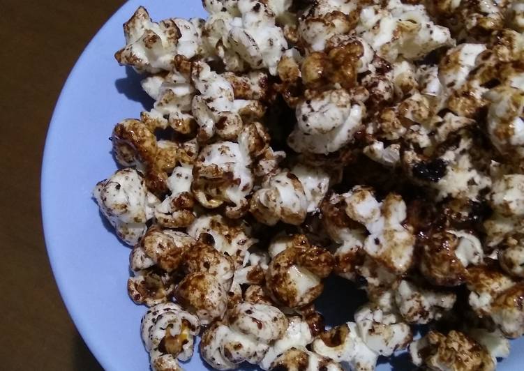 Salty Sweet Mocha Popcorn