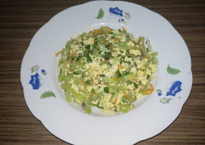 Cara Gampang Membuat Tumis telur orak arik paria (tips biar anak demen makan paria) Anti Gagal