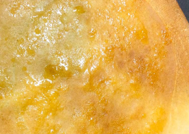 Masa crepe sin gluten