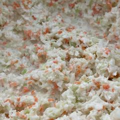 A picture of Tricia’s Southern Coleslaw.