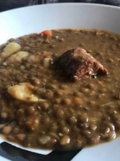 Una foto de Lentejas de mamá