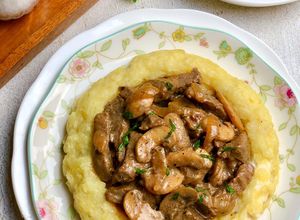Foto resep Classic Beef Stroganoff