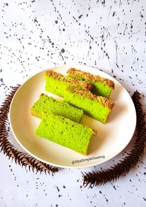 Foto resep Bolu Pandan Keju